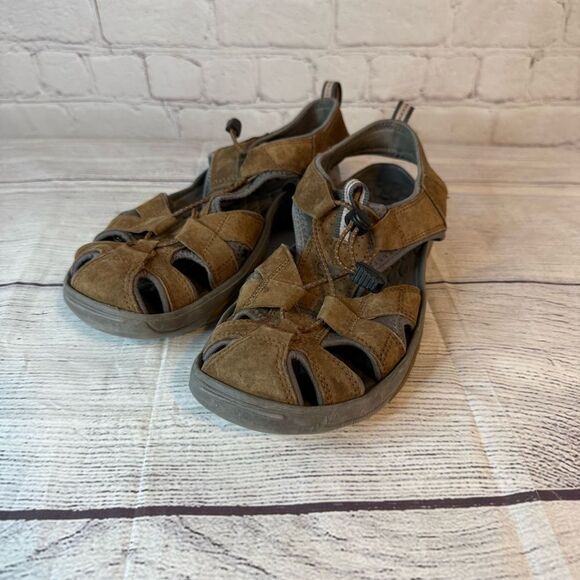 Privo Brown Sandals - Picture 1 of 5